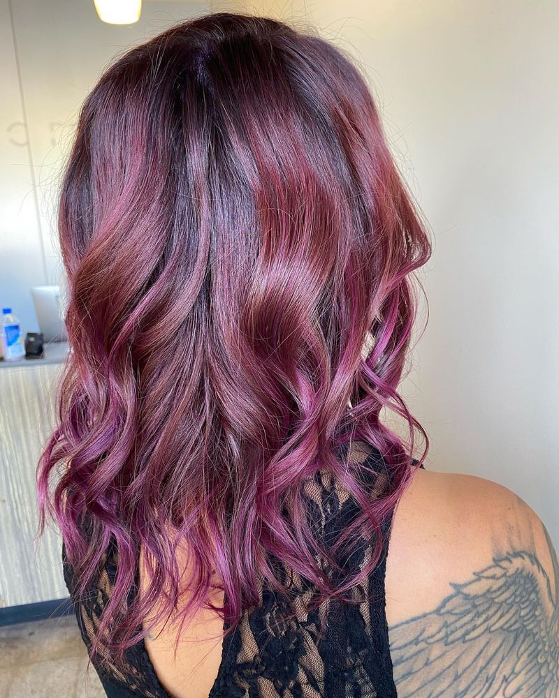 Frosted Plum Highlights