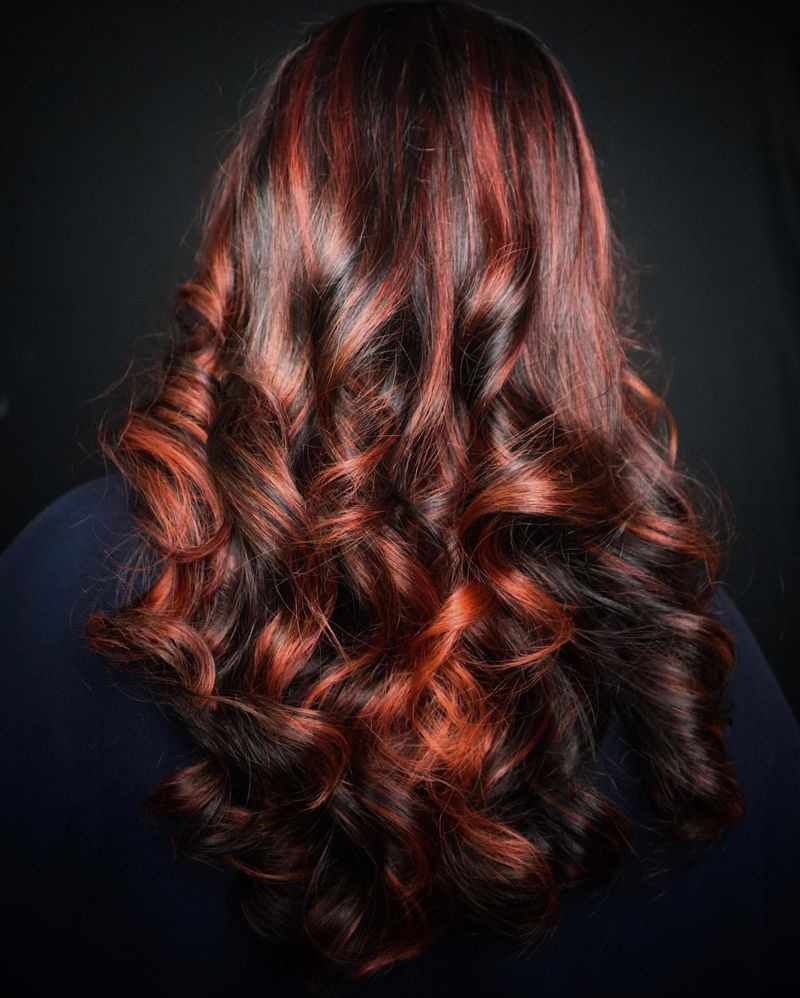 Glossy Mahogany Locks