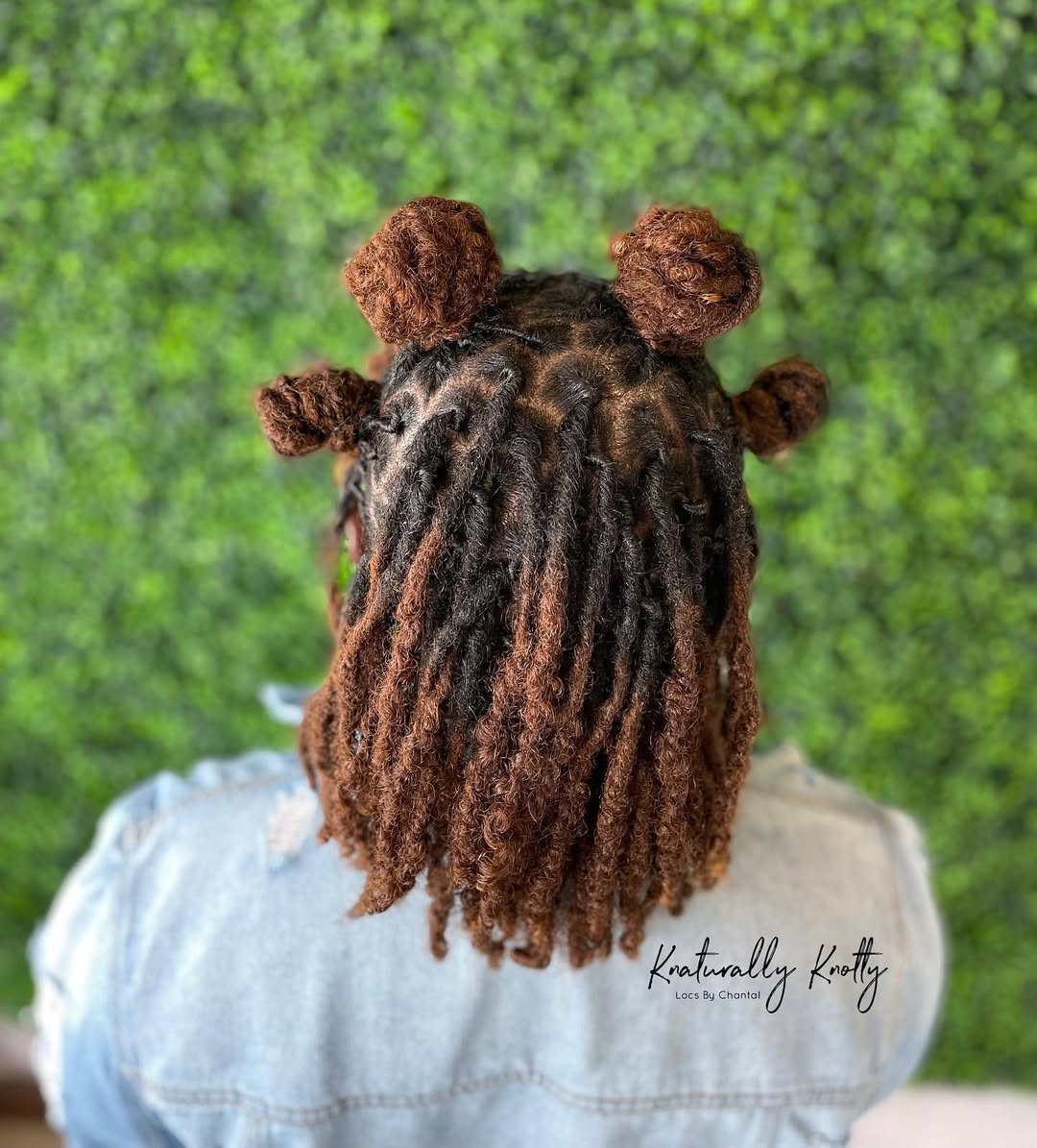 half-opgezette dreads