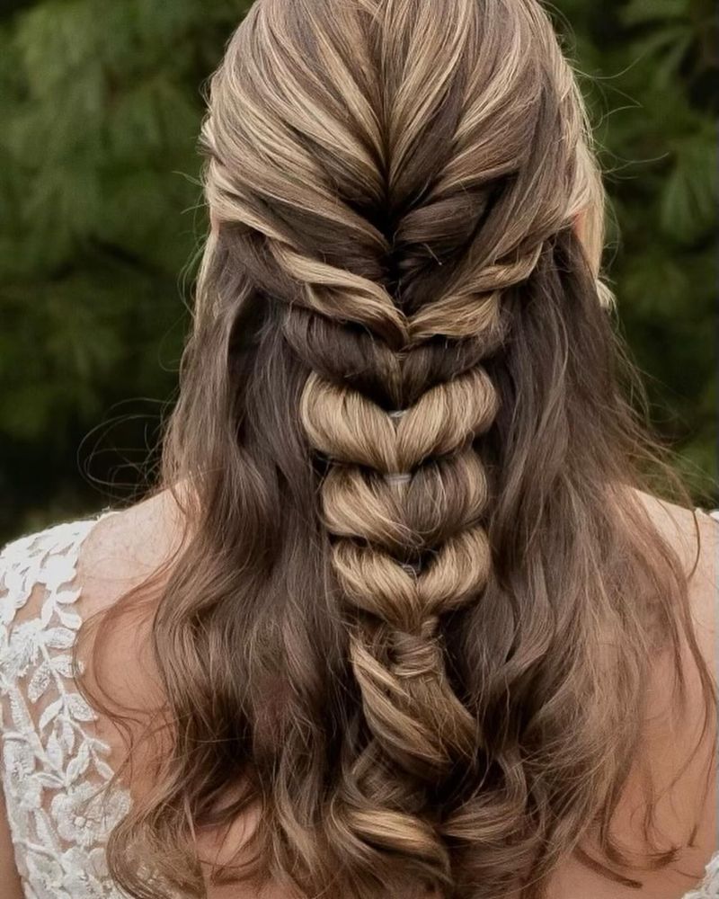 Half-Up French Braid