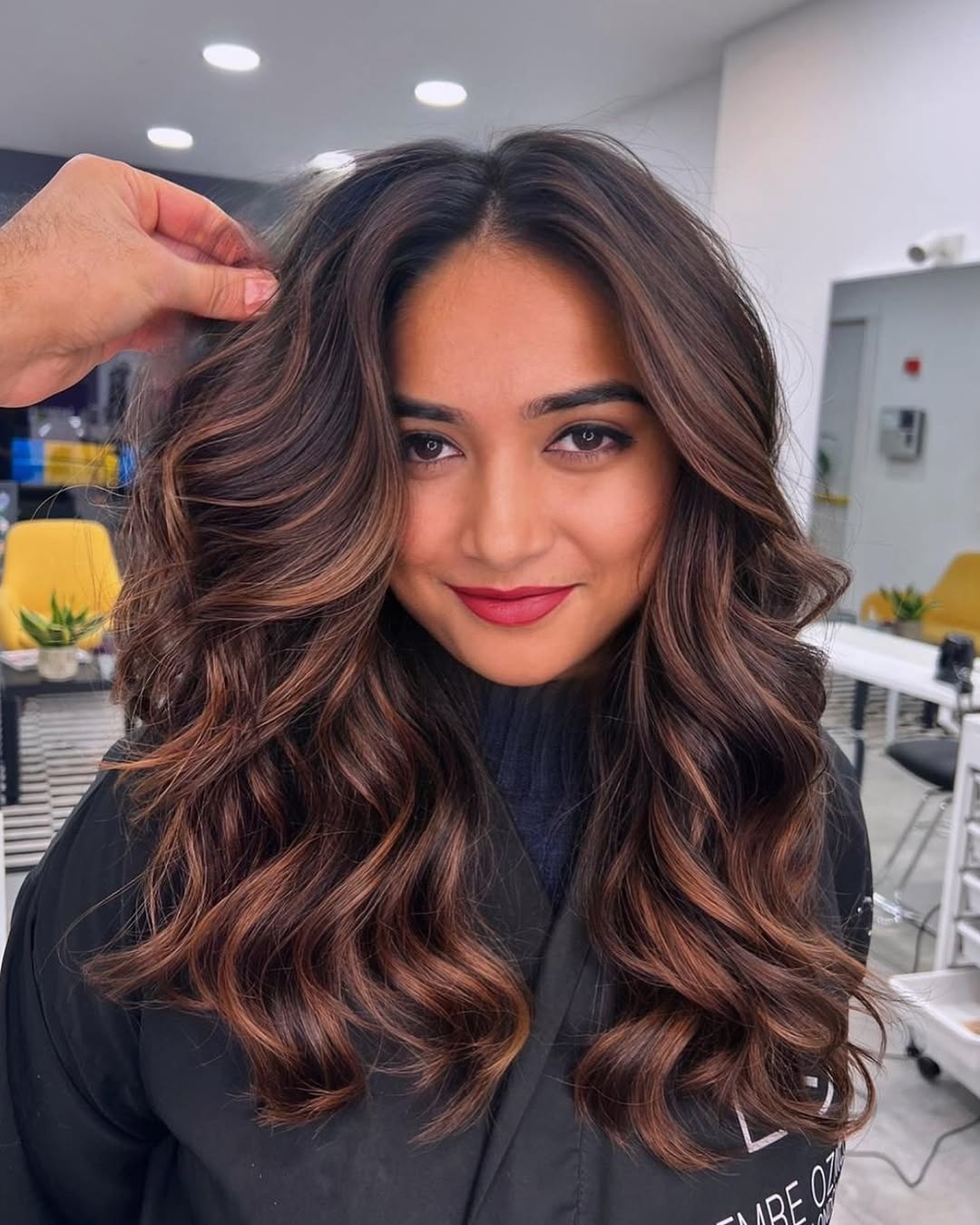 contrastrijke balayage