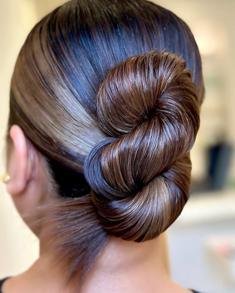 Chignon à l'infini