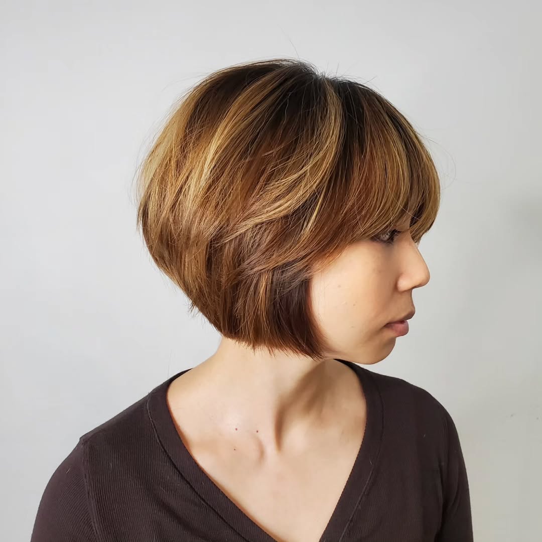 layered bangs