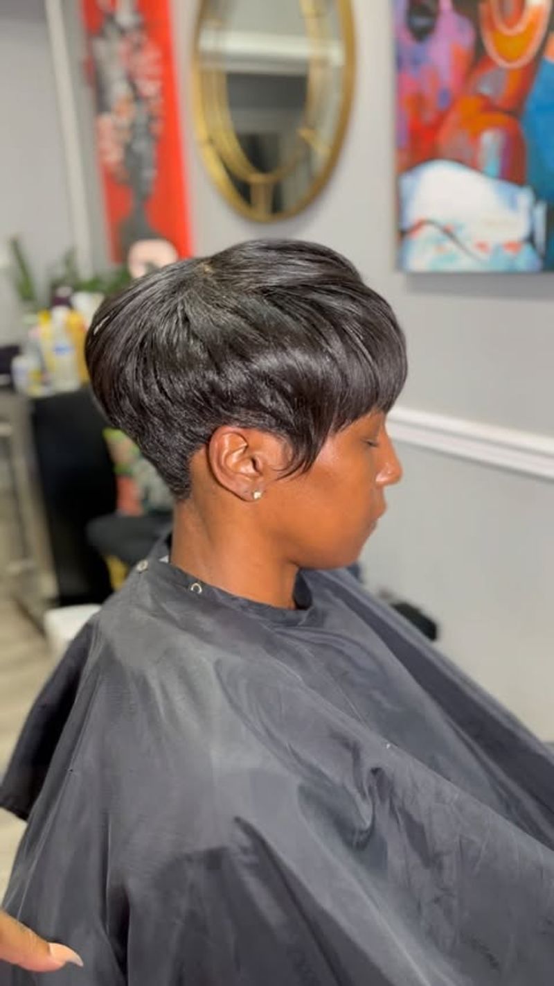 Layered Pixie Cut