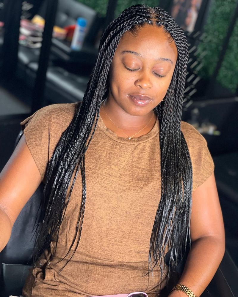 Lange Senegalese Twists