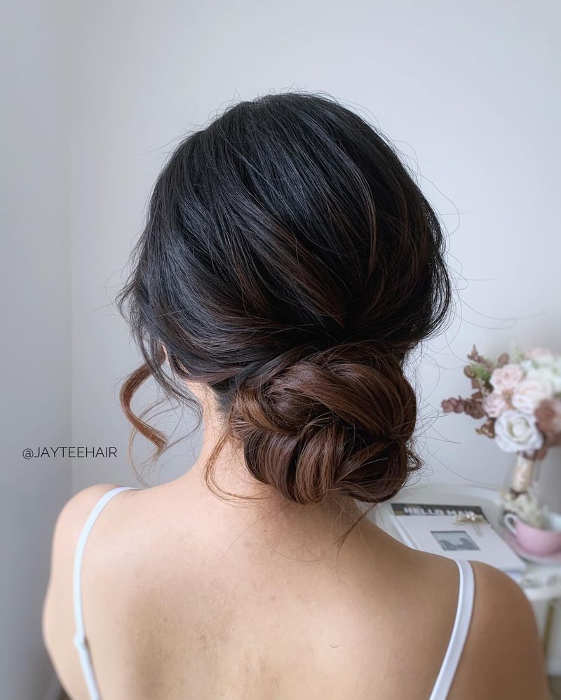 Chignon sciolto