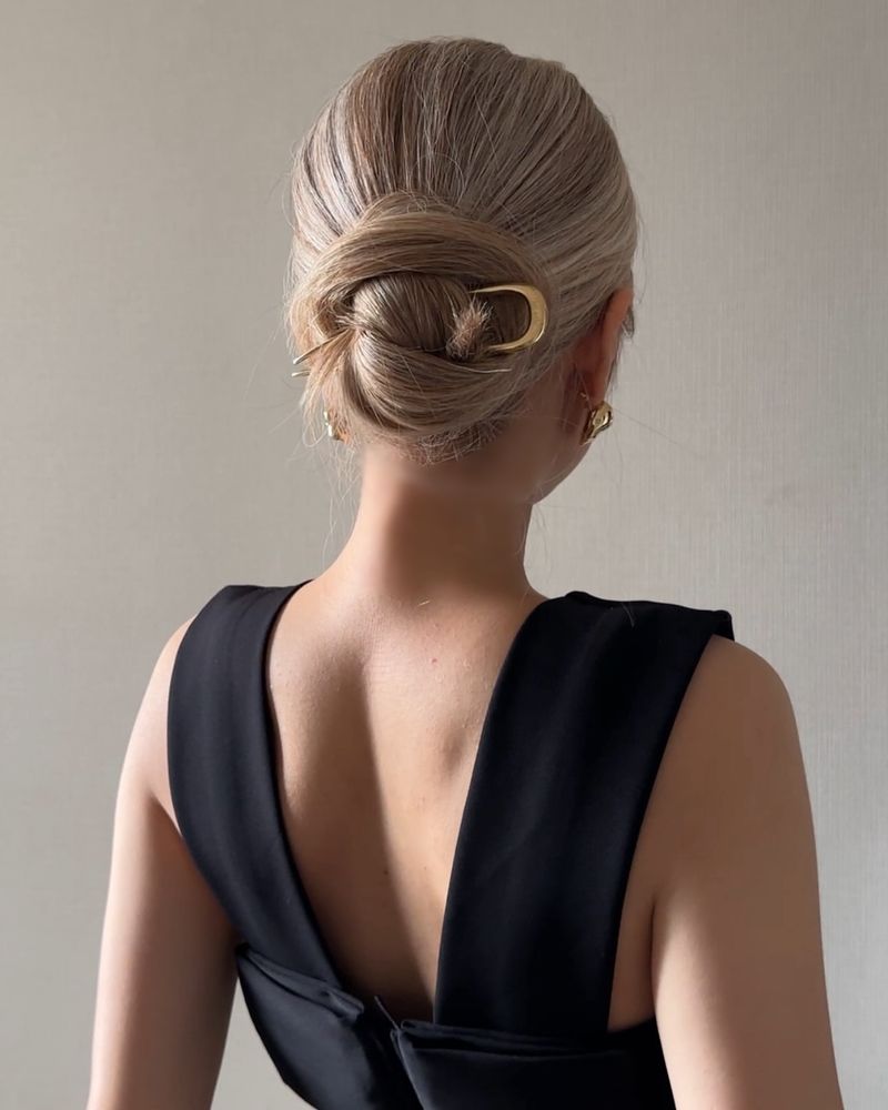 Chignon libre