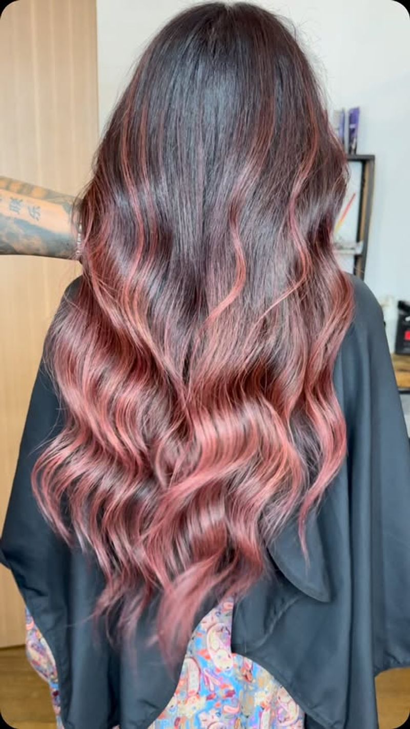 Mahogany Balayage