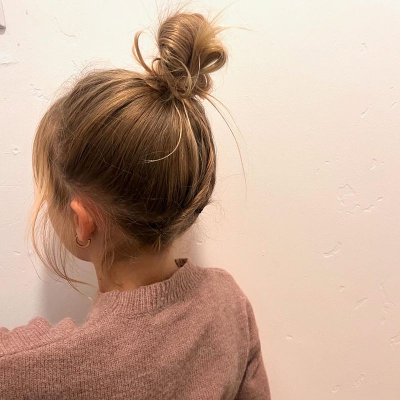 Chignon désordonné