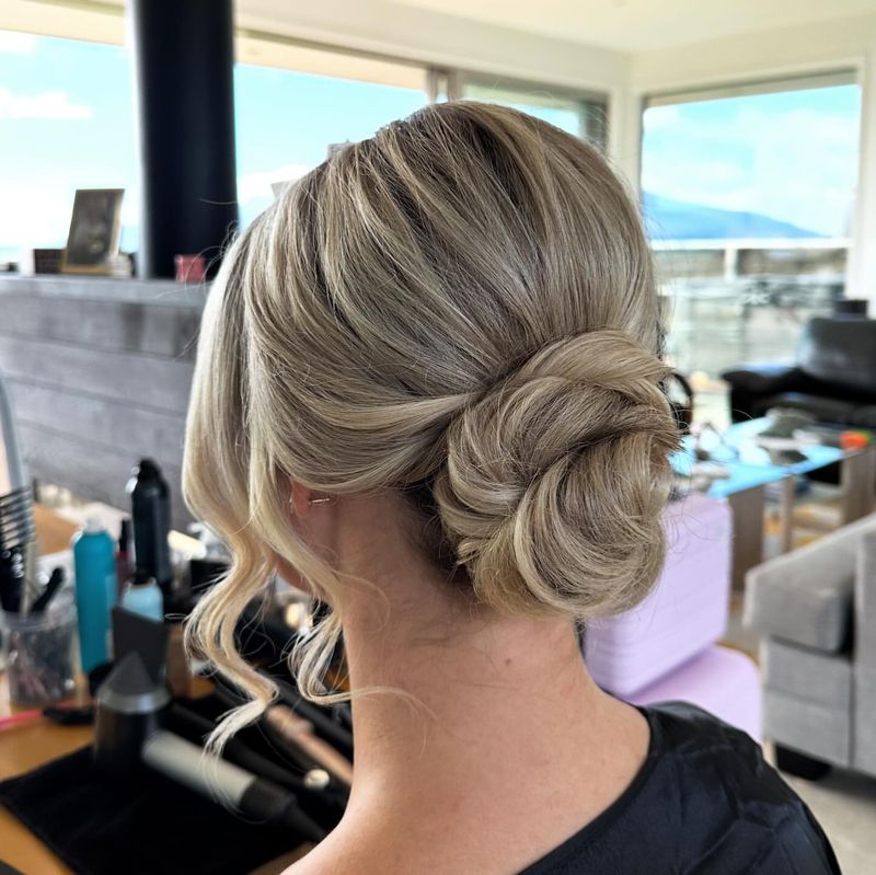 Chignon désordonné