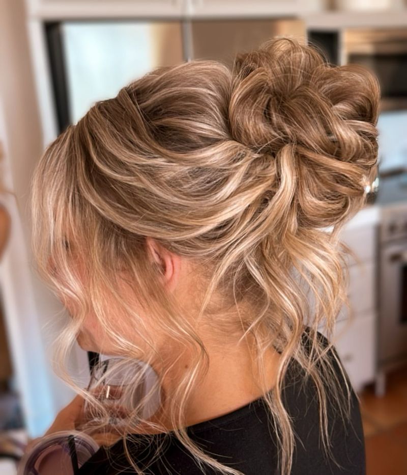 Chignon désordonné