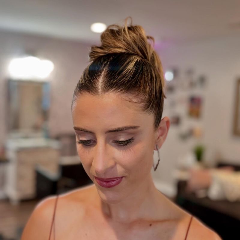 Messy Top Knot