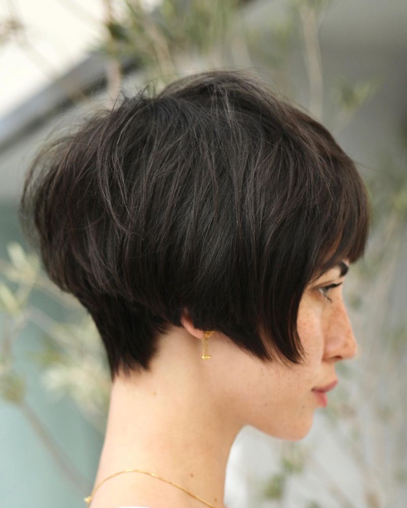 Modern Asymmetrical Bob