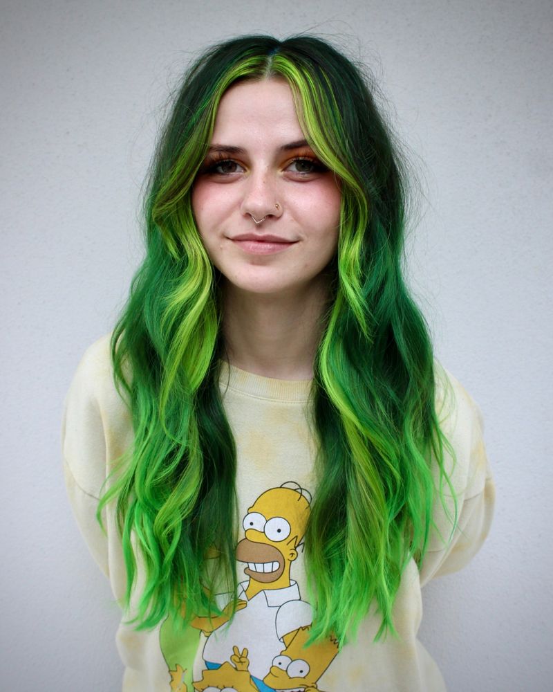 Neon groen