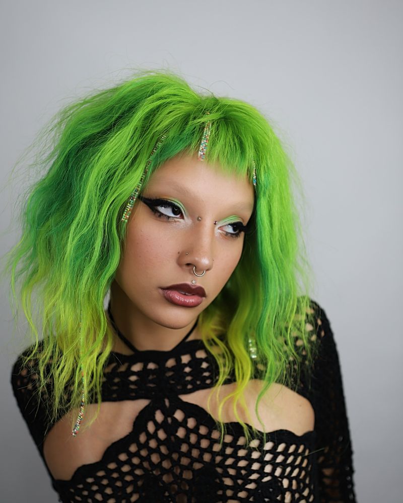 Neon groen