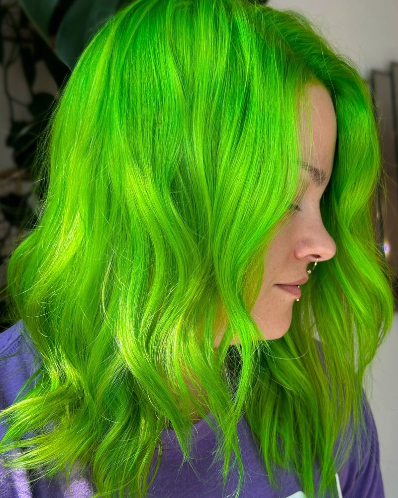 Neon groen