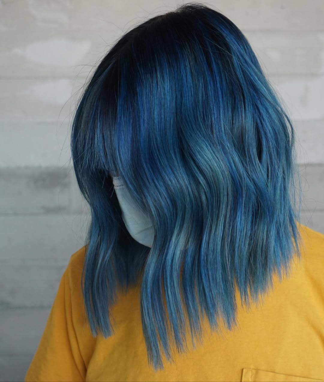 Balayage azul oceano