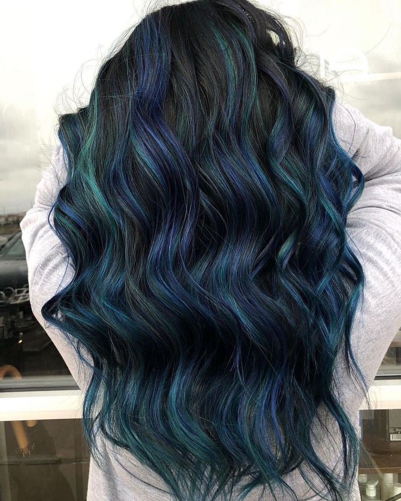 Bleu océanique Fade