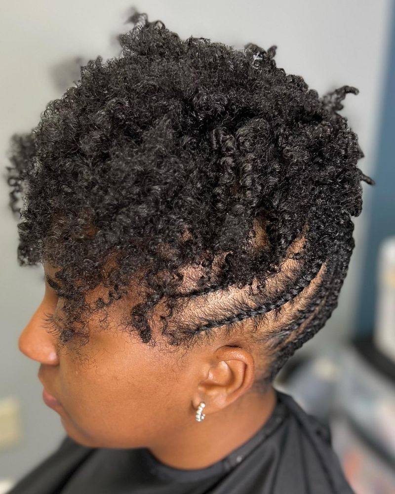 Pinned Up Twist Out