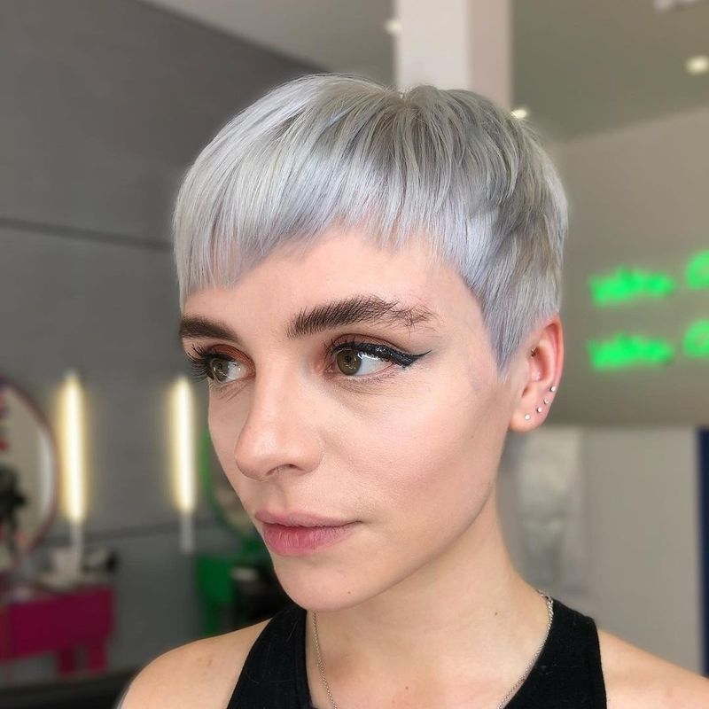 Pixie with Micro Bangs