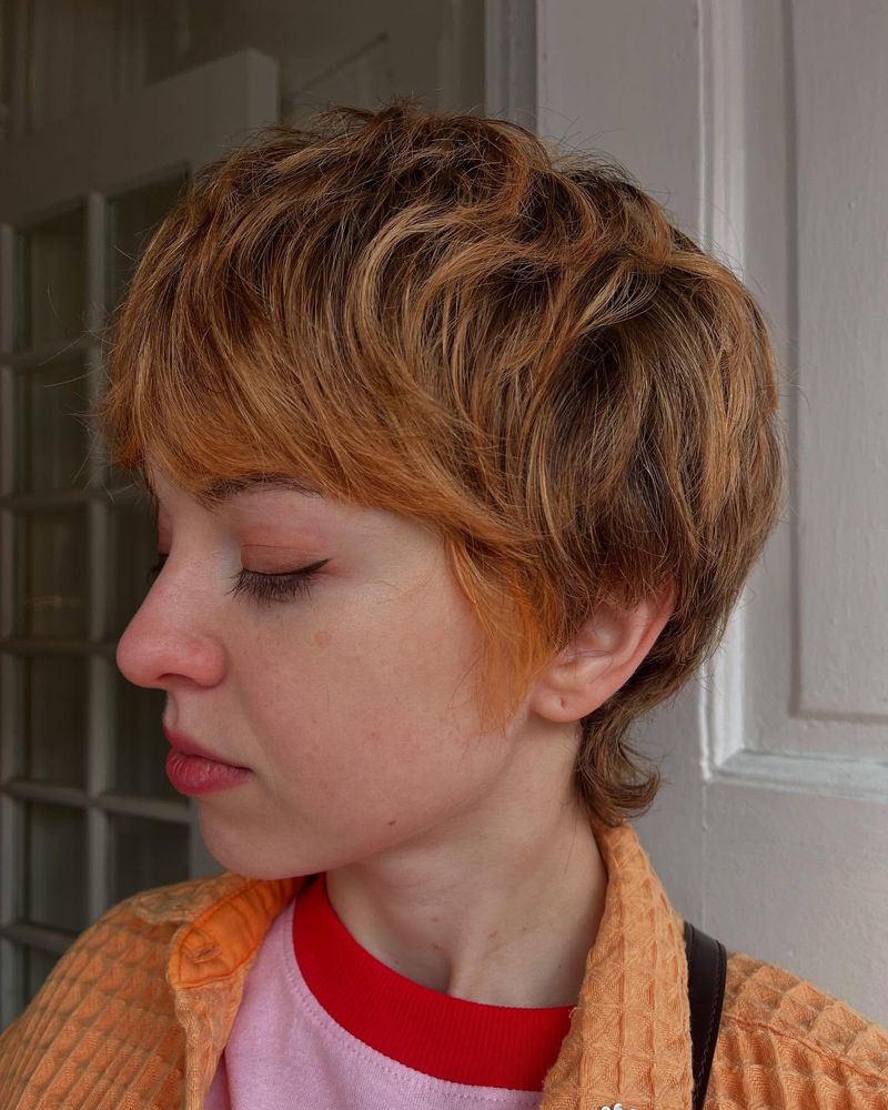 Pixie with Subtle Highlights