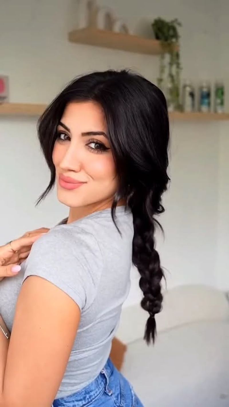 Playful Side Braid