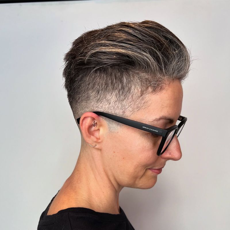 Pompadour Fade