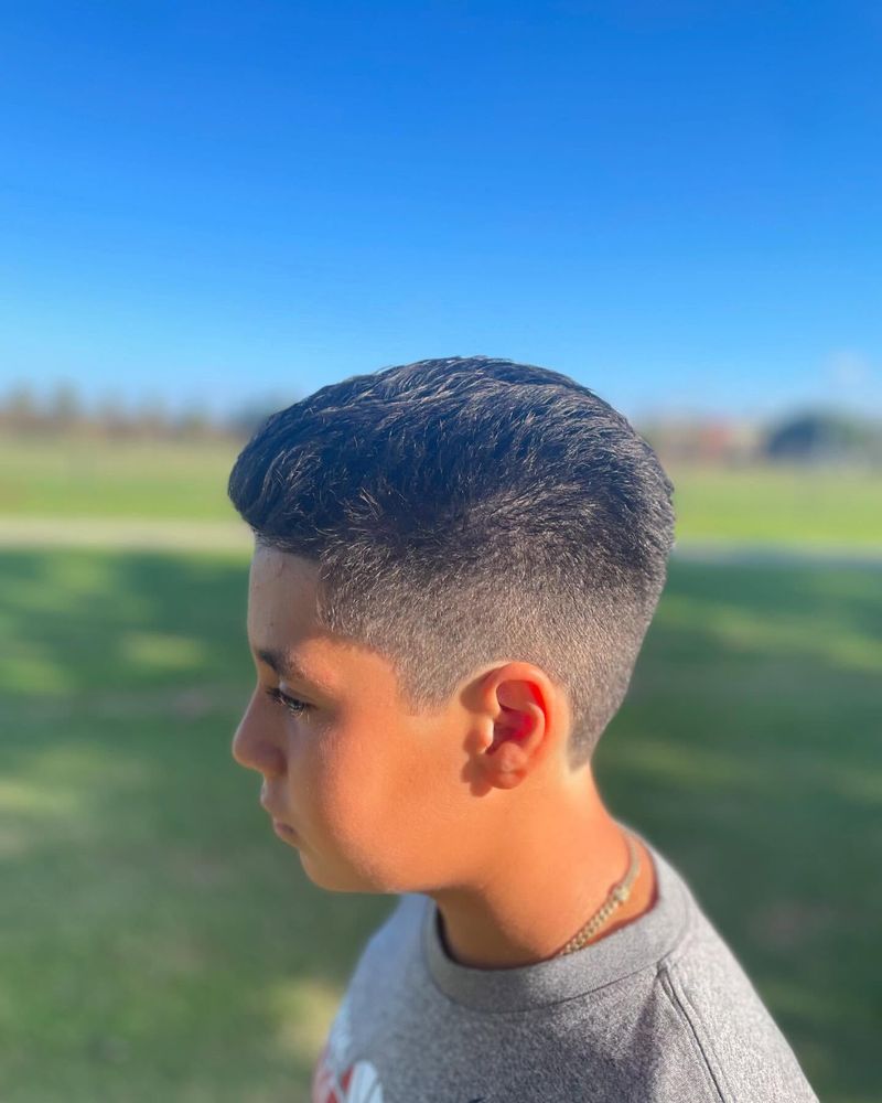 Pompadour para pequeños caballeros