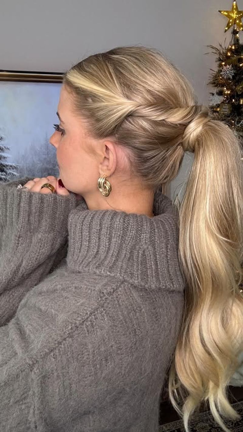 Puffed Ponytail