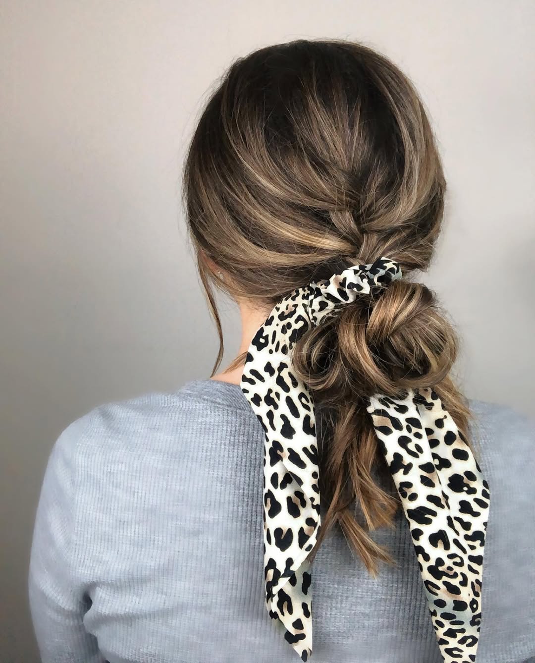 Foulard Updo