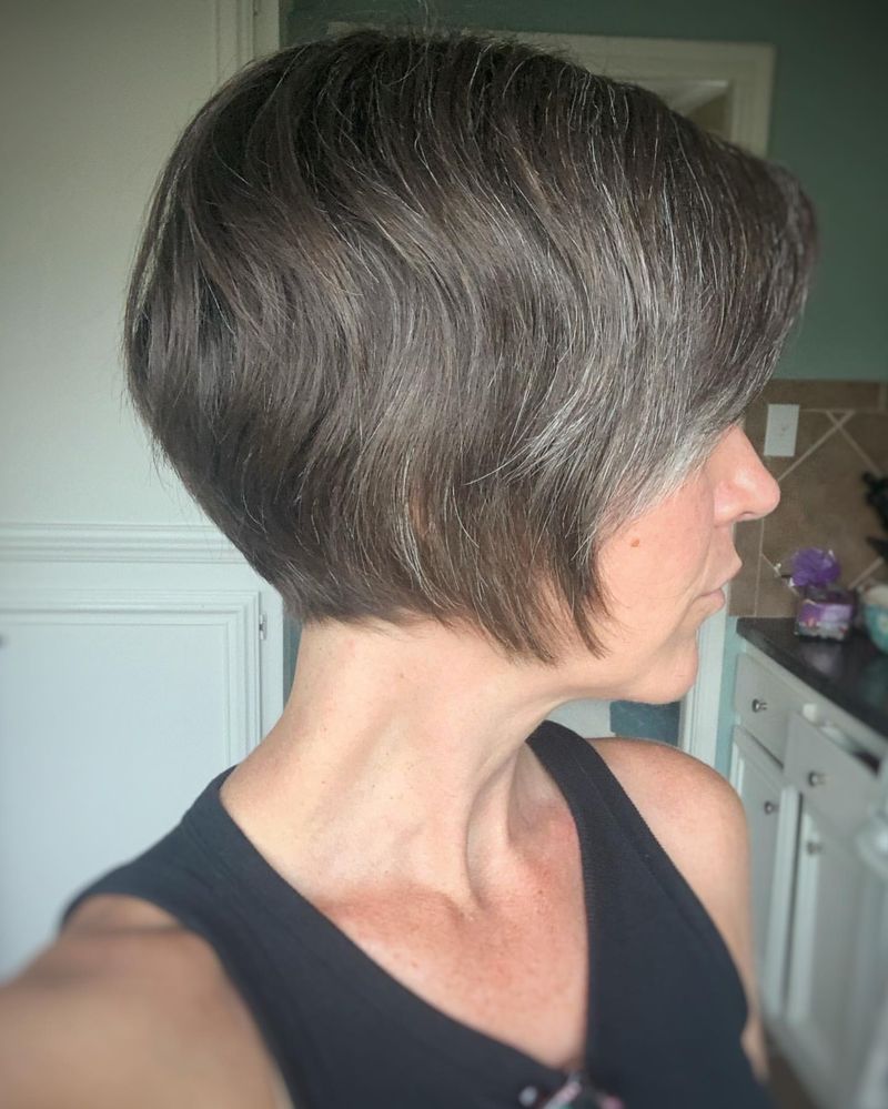 Sculpted Bob with Volume