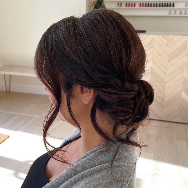 Chignon de côté