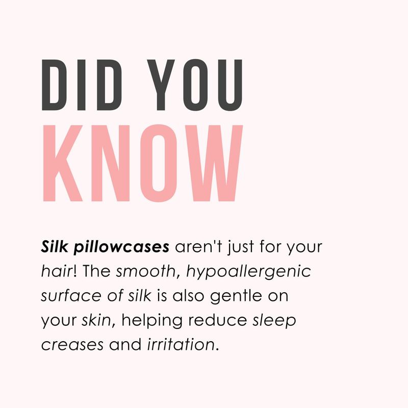 Silk Pillowcases for Better Hair