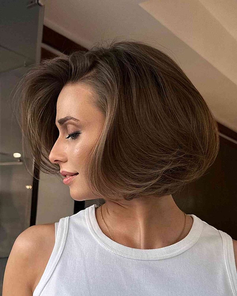 Sleek Side Part