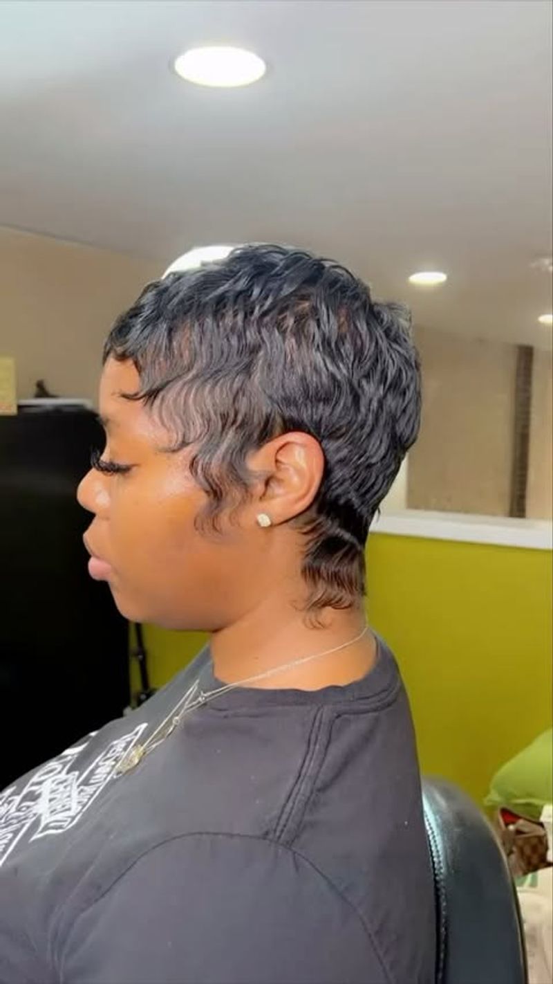 Soft Wavy Pixie