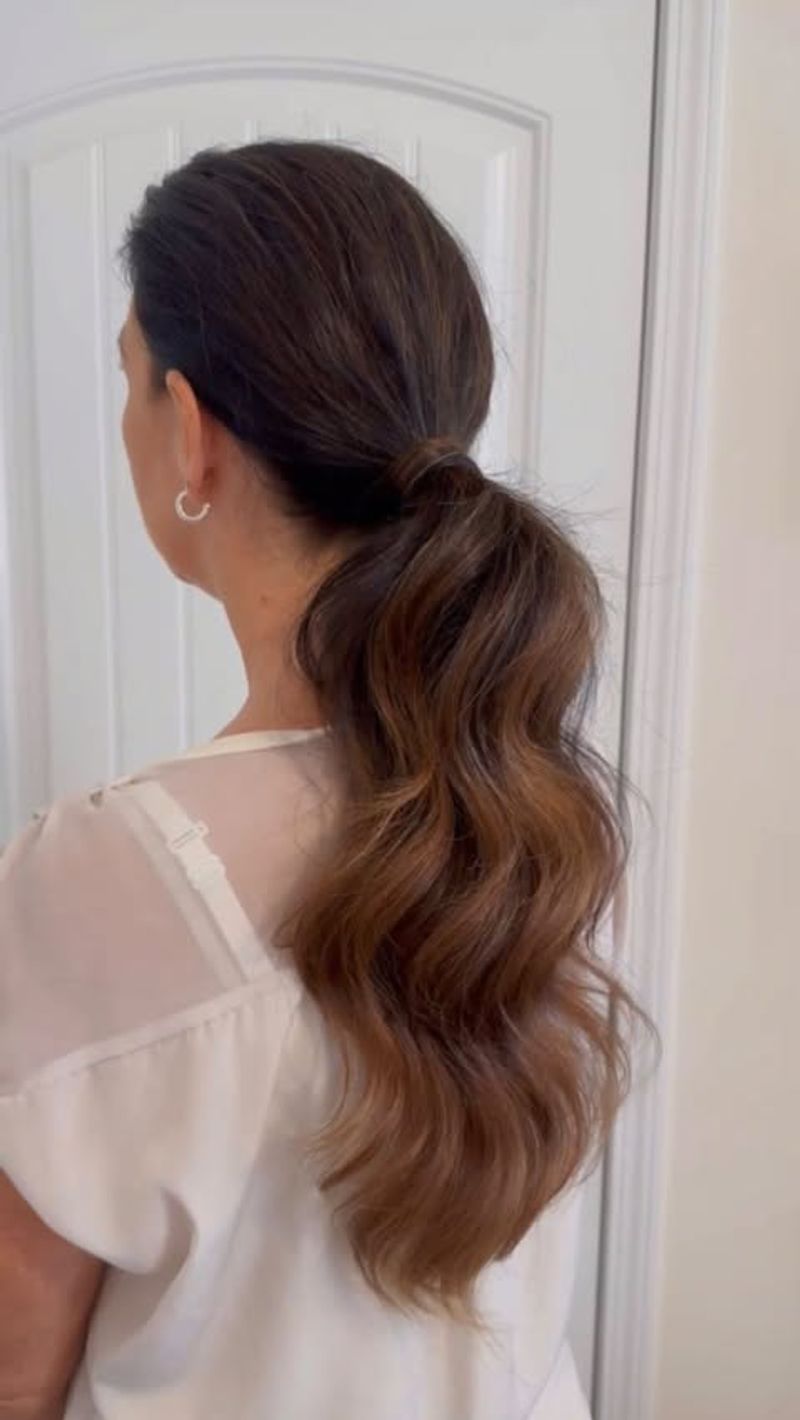 Sophisticated Low Ponytail