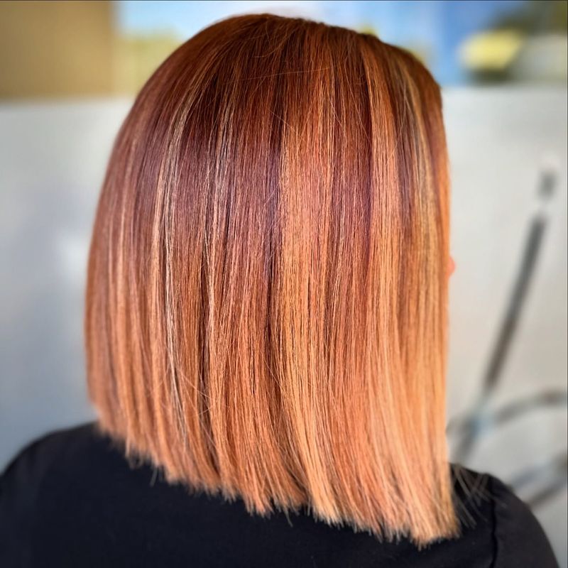 Straight Bob with Ombre