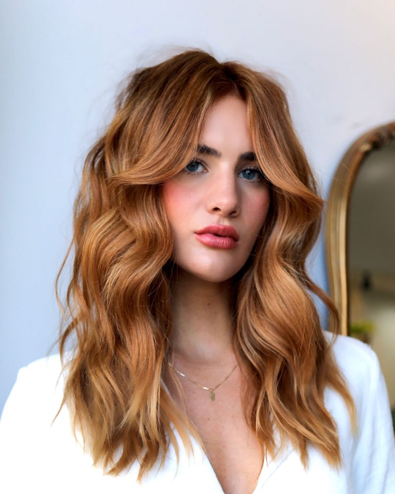 Strawberry Blonde Highlights