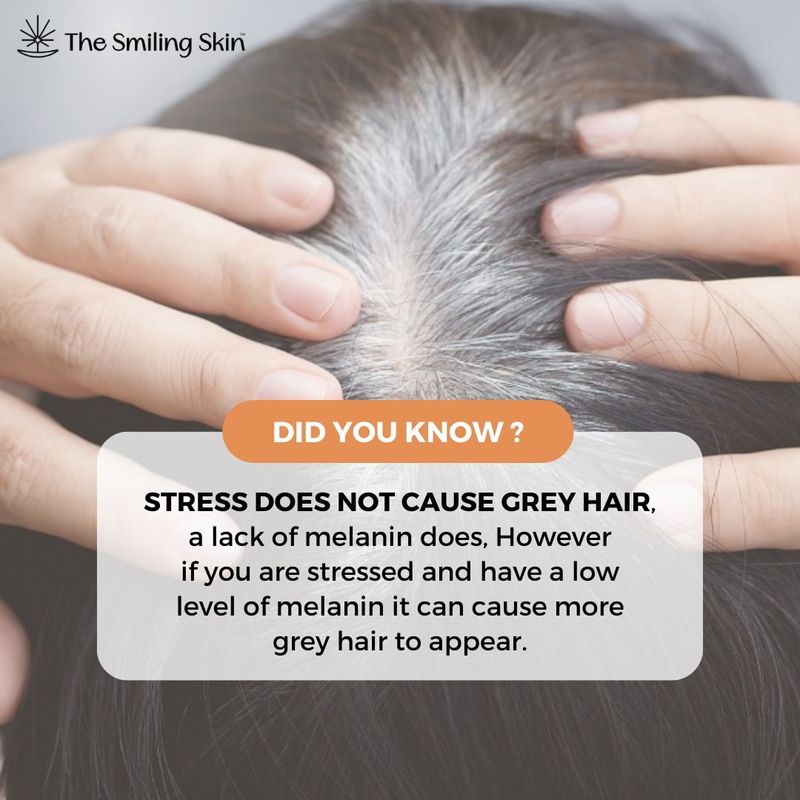 Stress Causes Gray Hair