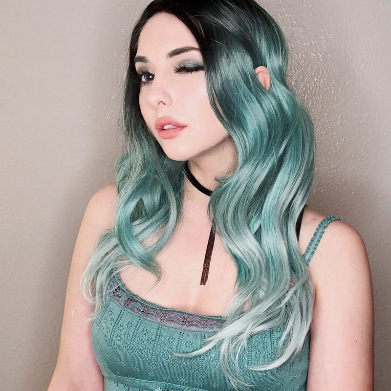 Teal Ombre