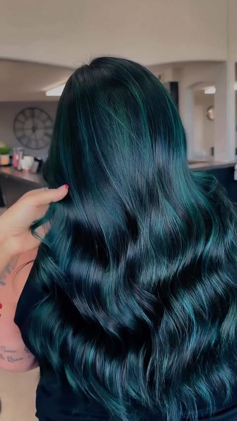 Teal Tidal Waves