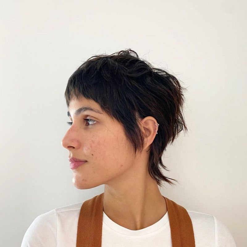 Pixie Cut met structuur