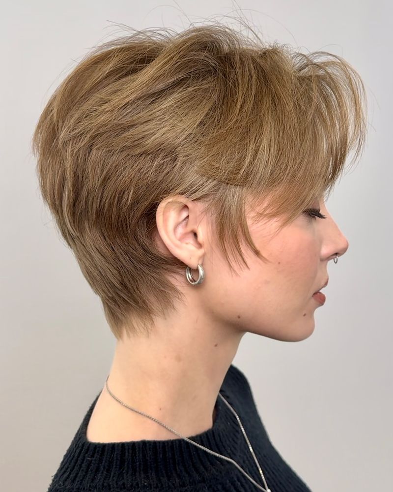 Textured Pixie Cut