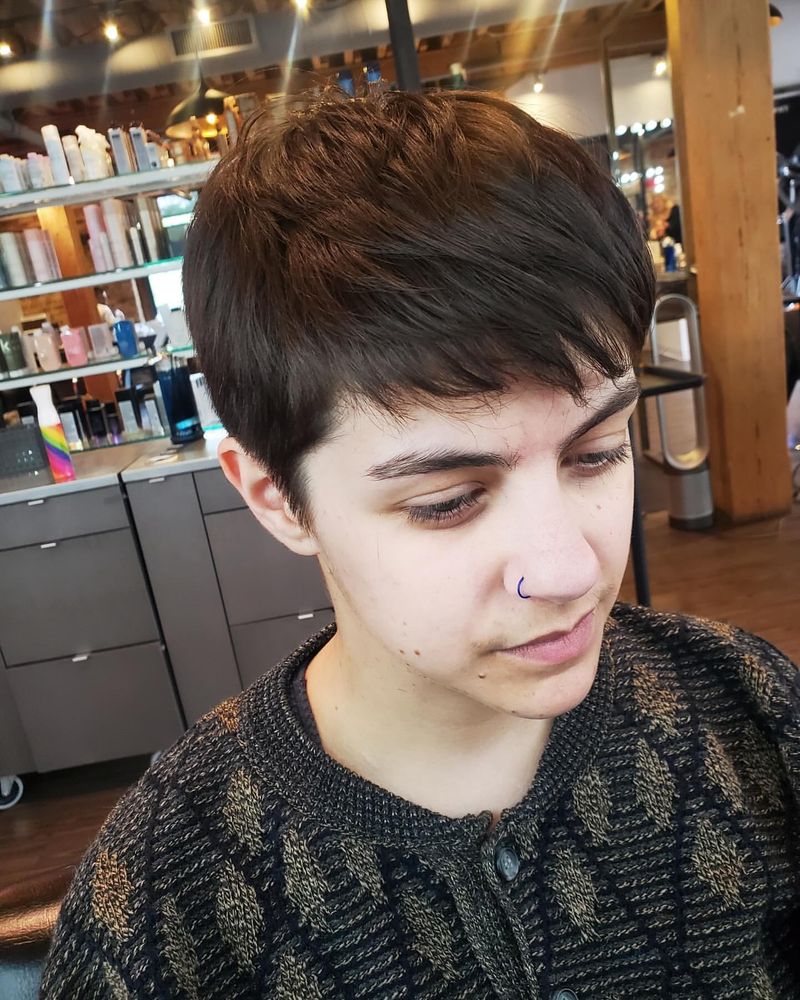 Corte Pixie texturizado