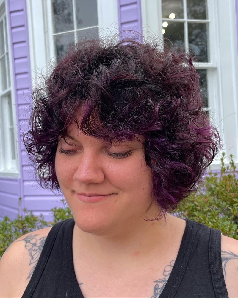 Textured Plum Bob