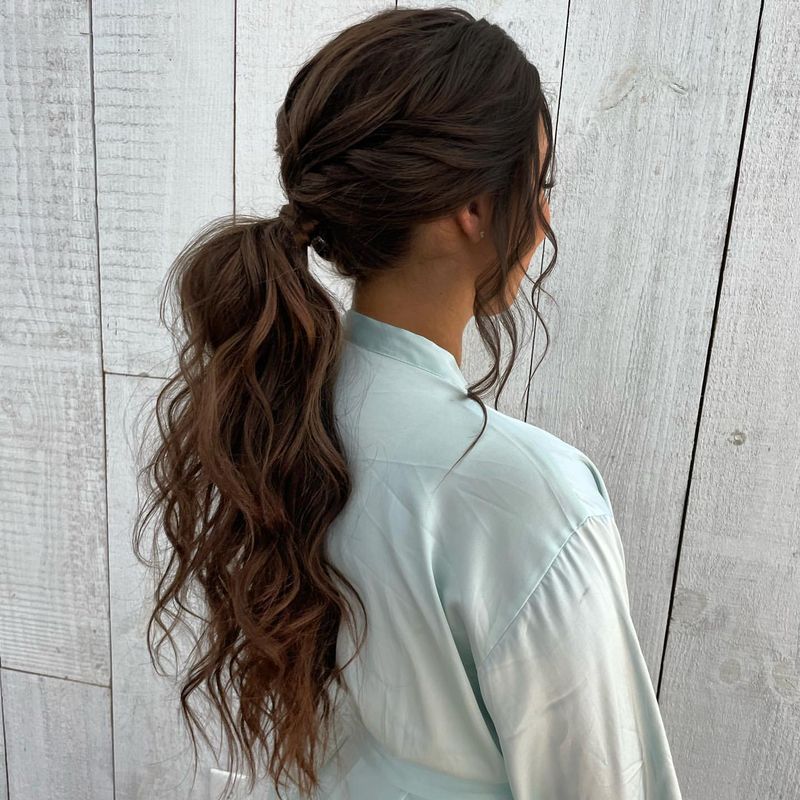 Textured Ponytail