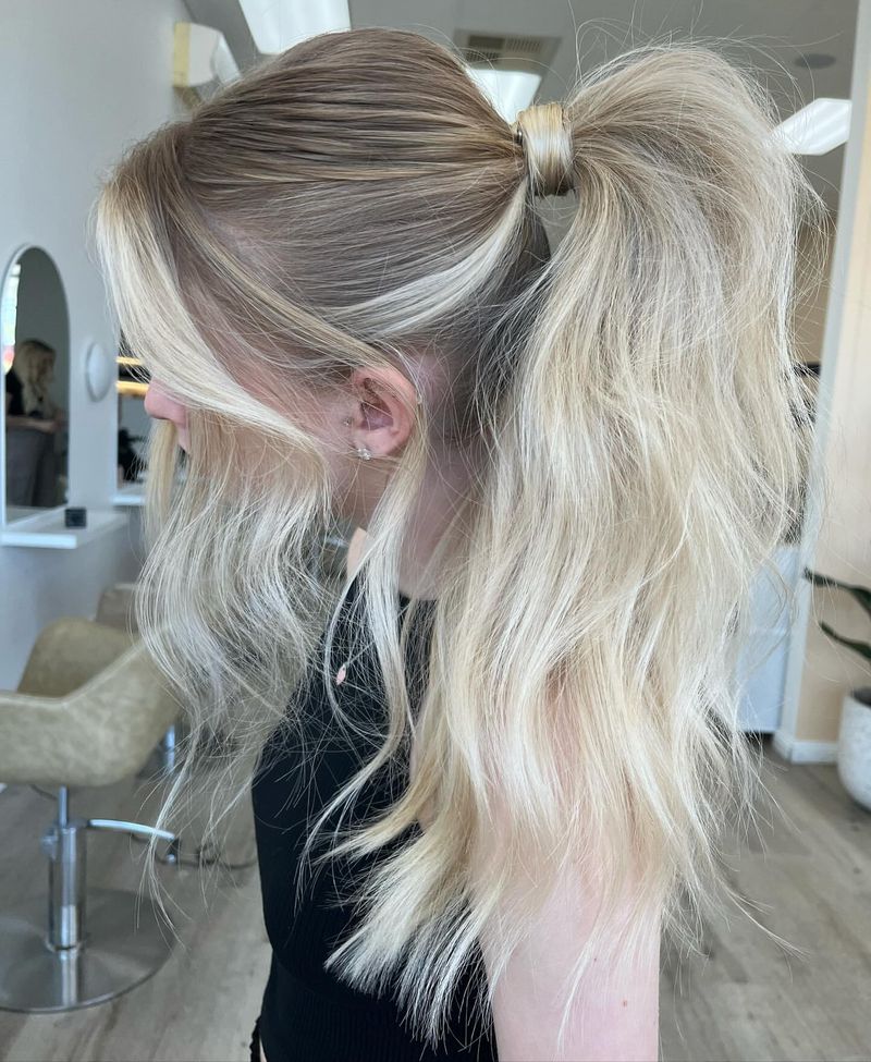 Textured Ponytail