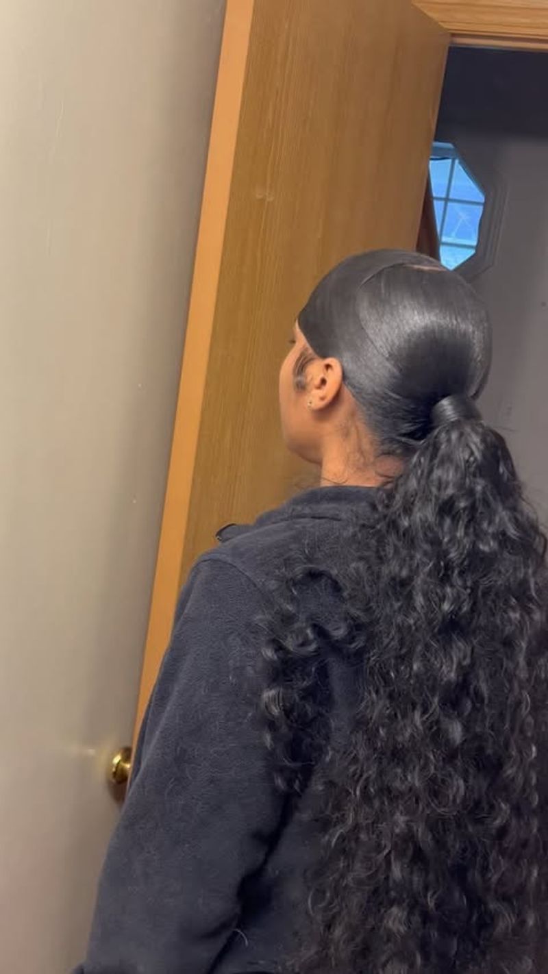 Textured Swoop Ponytail