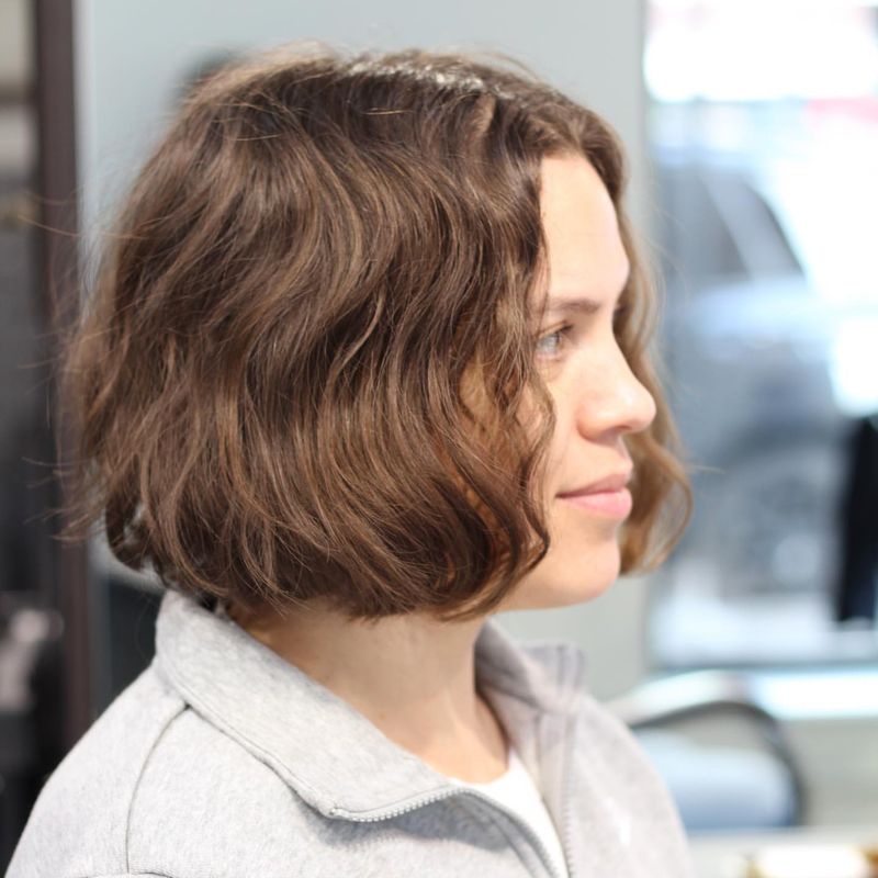 Textured Wavy Bob