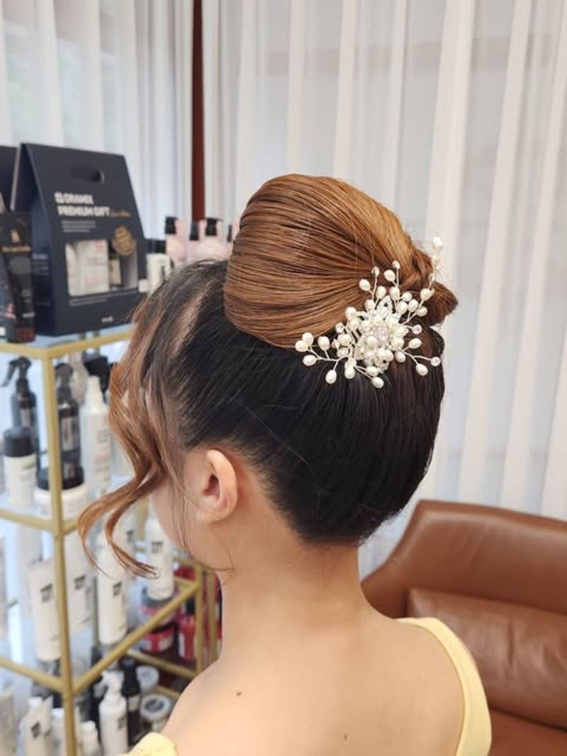 The Audrey Hepburn Updo